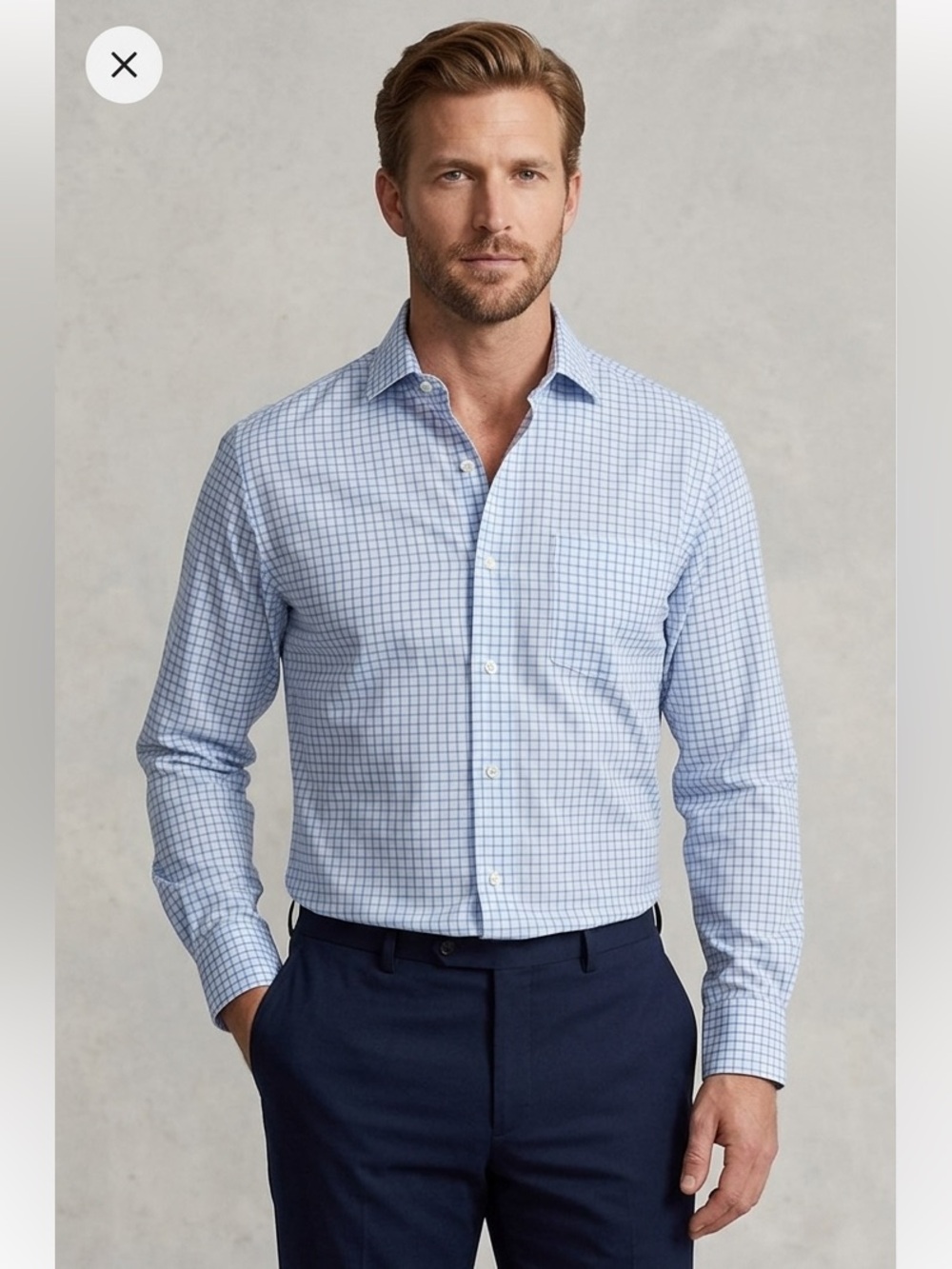Robert Talbott Plaid Shirt